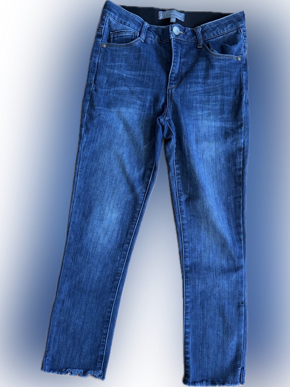 Wit & Wisdom Women's Dark Blue Skinny Jeans